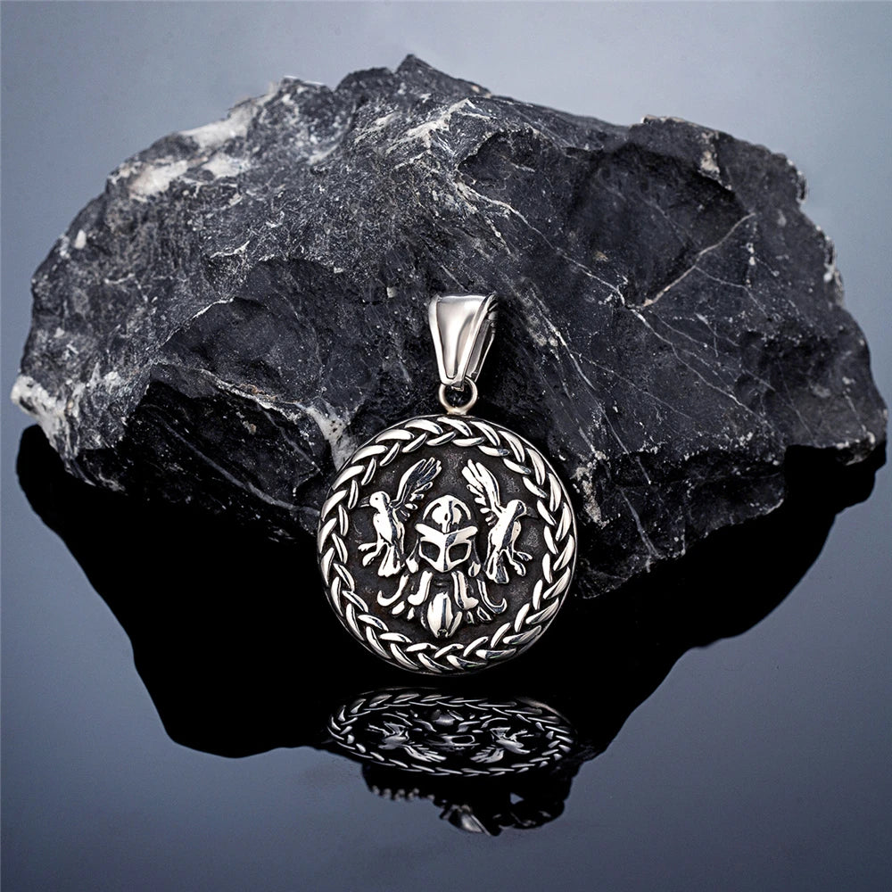 PENDRA Steel Vintage Necklace