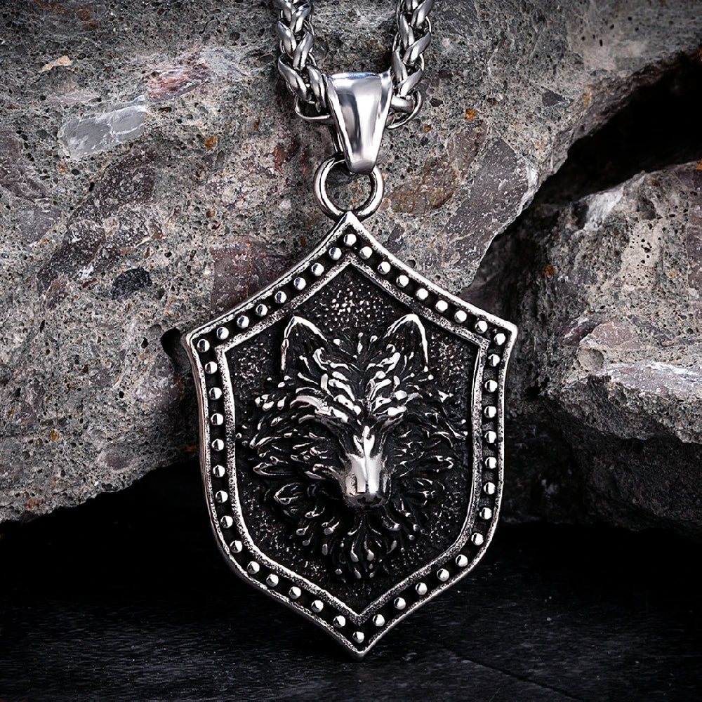 PENDRA Wolf Vikings Necklace