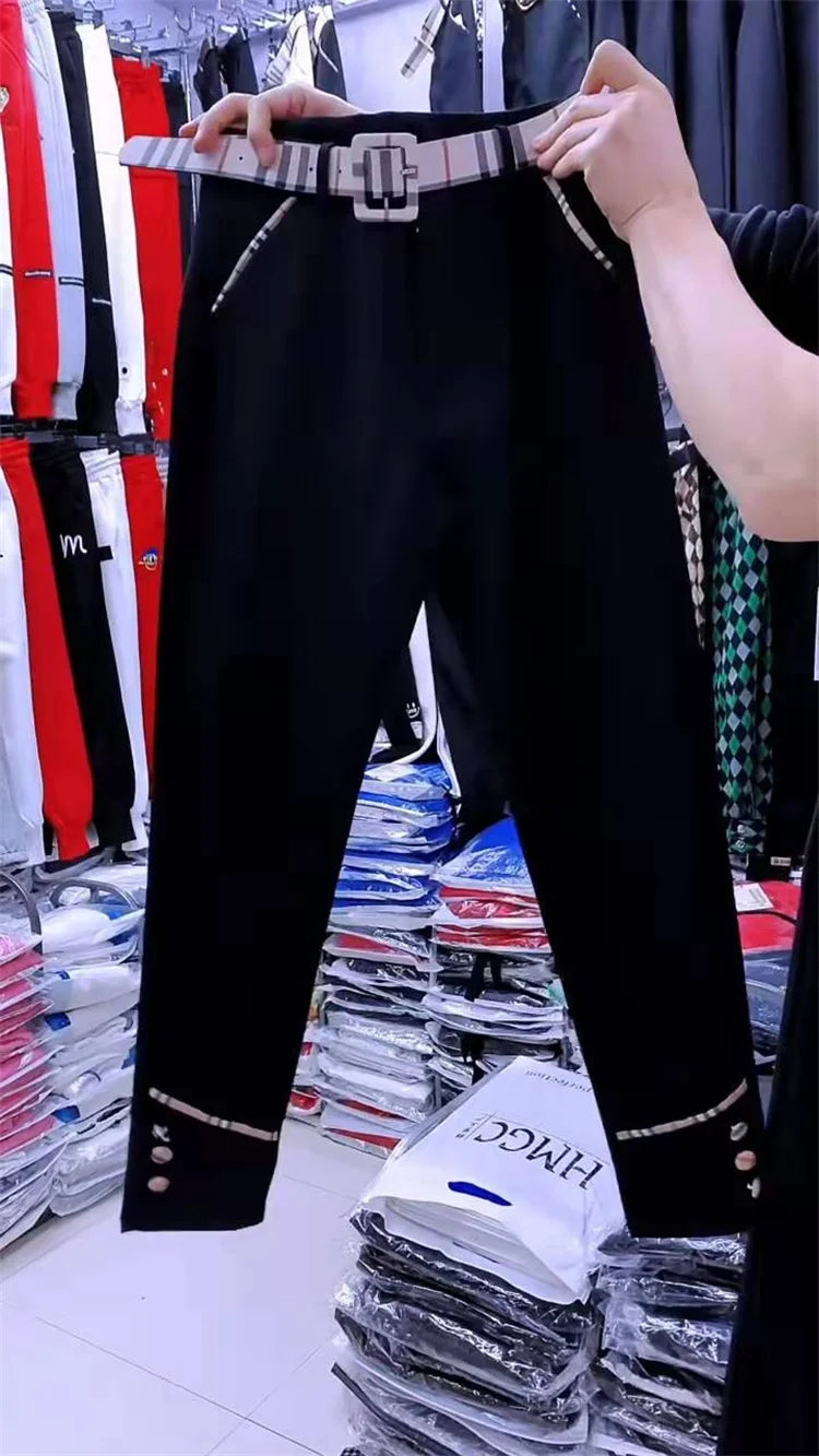PENDRA Straight Grandma Pants