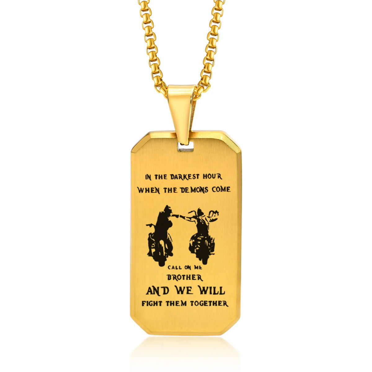 Waterproof Stainless Steel Dog Tag Necklaces for Men BFF Jewelry,Free Custom Birthday Graduation Father's Day Gifts to Him