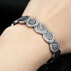 PENDRA Black Lion Stainless Steel Animal Bracelet