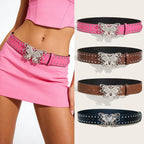 PENDRA Lunaora Pink Gothic Hollow Belt