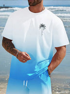 PENDRA Hawaiian Print Are T-Shirt