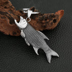 PENDRA Fishkey Stainless Steel Fish Keychain