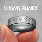 Vintage Nordic Viking Runes Celtic Knot Series Stainless Steel Womens Mens Rings Punk Biker Jewelry Creativity Gift Wholesale