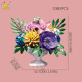 PENDRA Bouquet Potted Floral Building Set