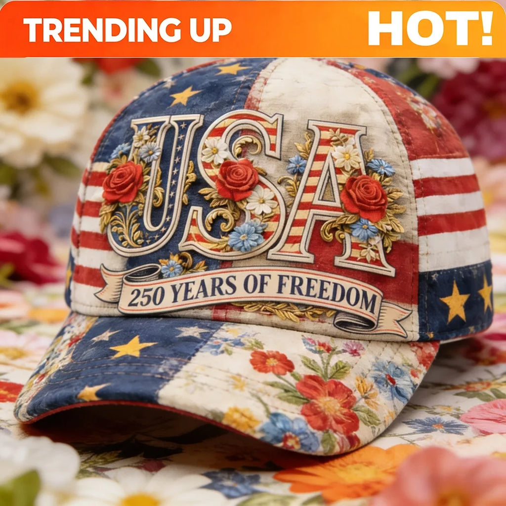PENDRA Flat Floral Cap