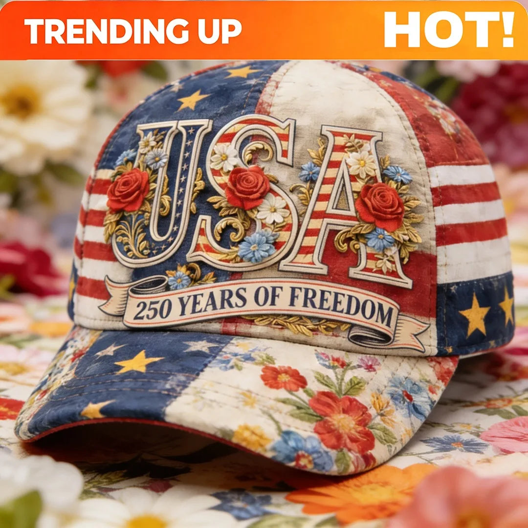 PENDRA Flat Floral Cap