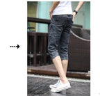 PENDRA Grey Slim Capric Jeans