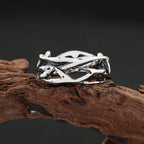 PENDRA Peacelaurel Stainless Steel Peace Olive Branch Pendant