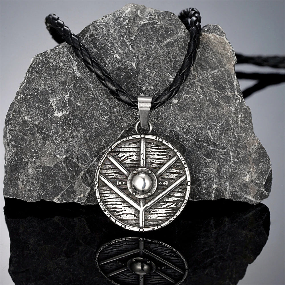 PENDRA Rune Compass Pendant Necklace