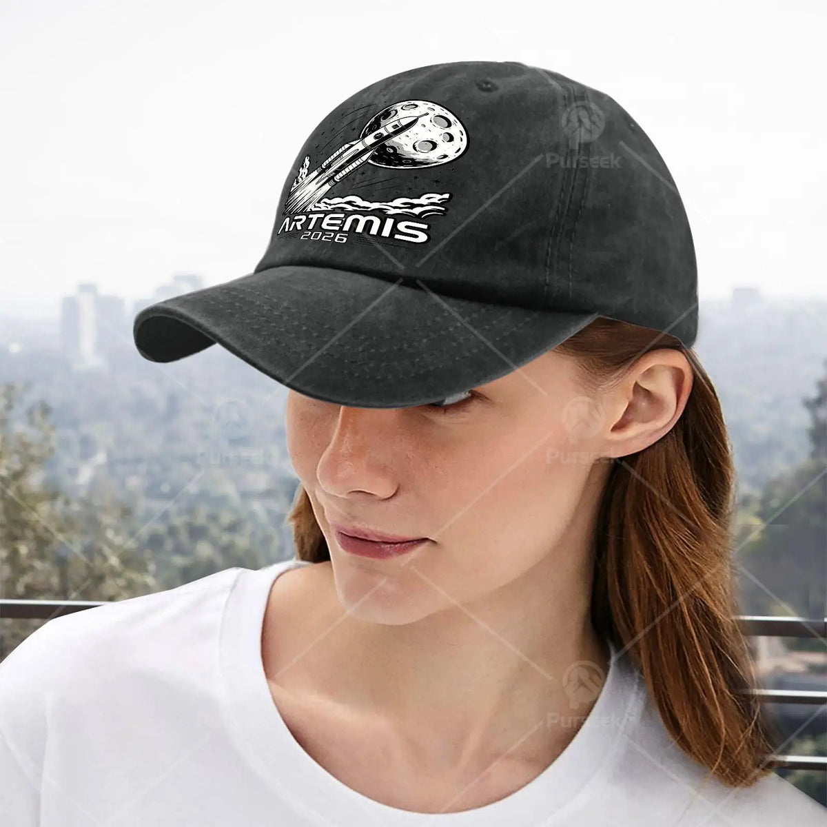 PENDRA Washed Distressed Baseball Cap