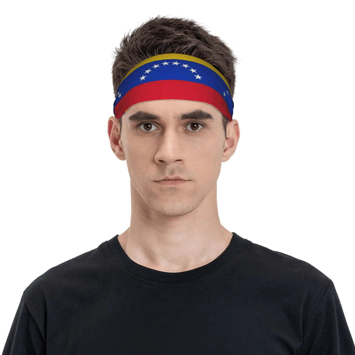 Outdoor Riding Gear Featuring The Venezuela Flag Headband