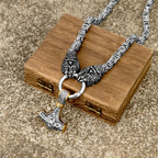 PENDRA Wolf Norse Pendant Necklace