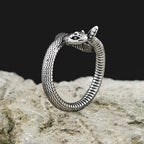 PENDRA Snakeband Simple Stainless Steel Snake Ring