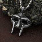 PENDRA MFDOOM Punk Mask Pendant Necklace