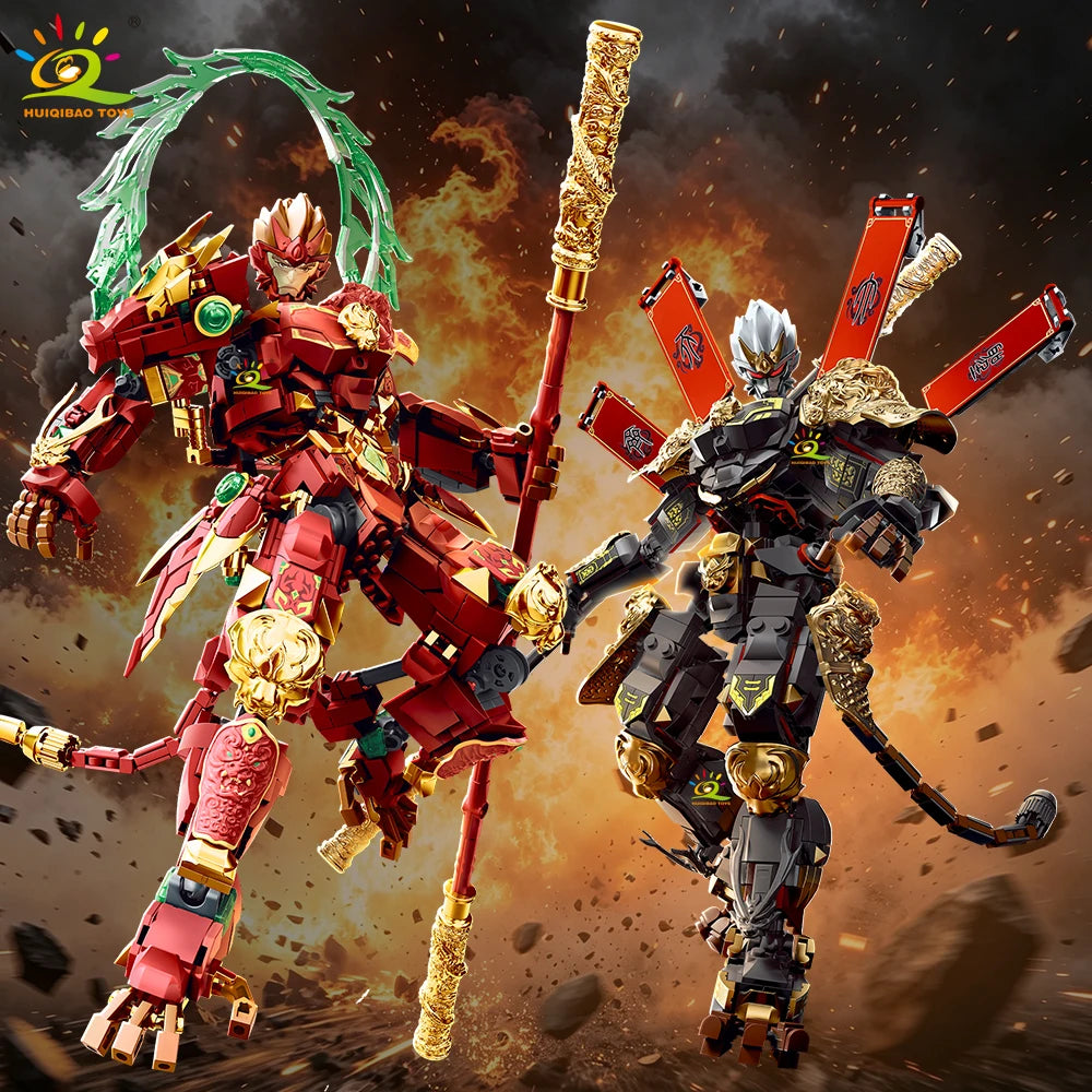 PENDRA Monkey Warrior Mecha Building Set