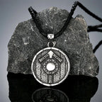 PENDRA Rune Compass Futhark Necklace