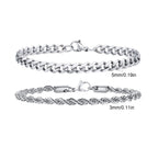 PENDRA Cuban Black Bracelet
