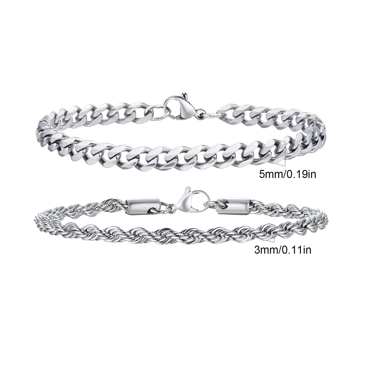 PENDRA Cuban Black Bracelet