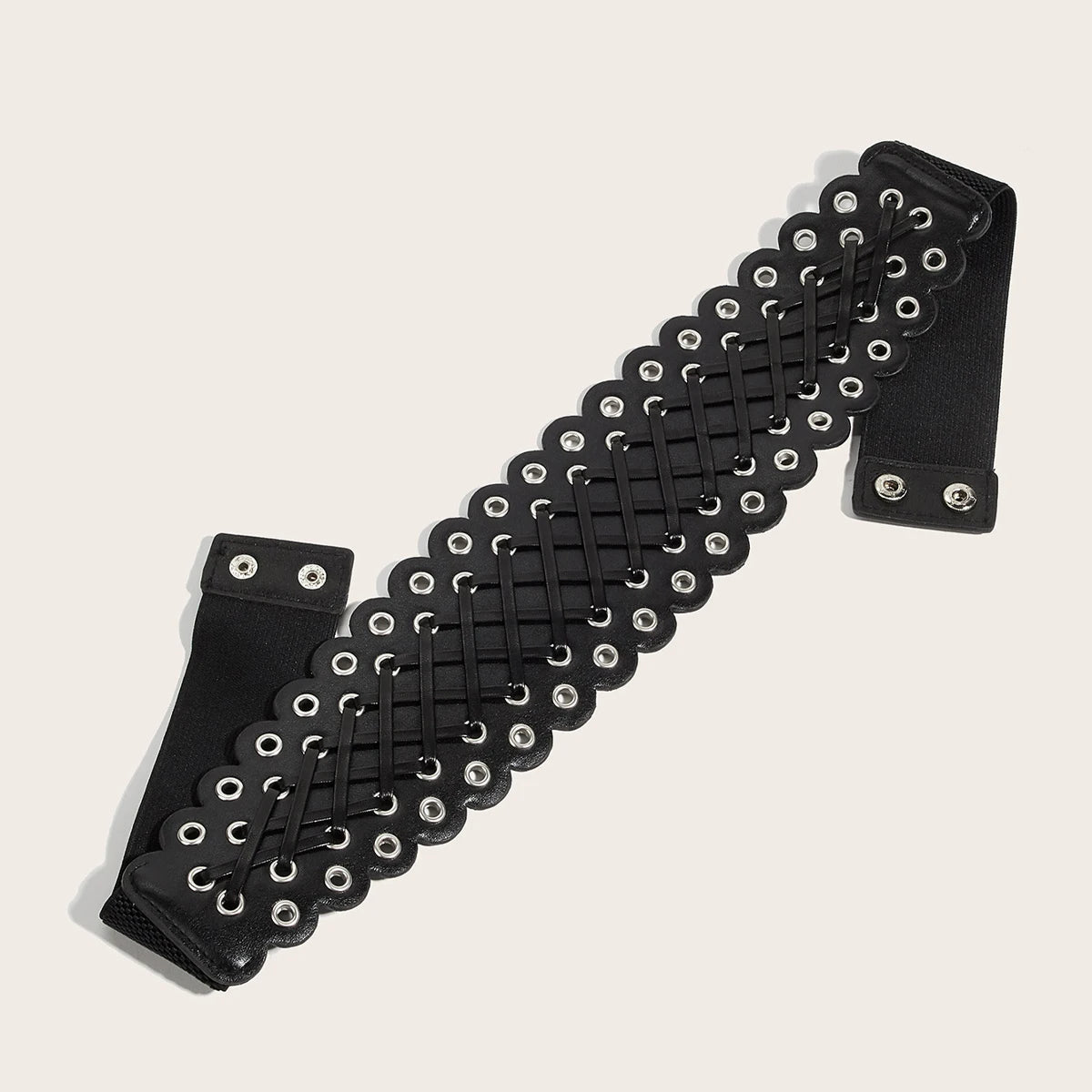 Sexy Corset Belt Underbust Punk Black Women Top Curve Shaper Strap Slimming High Waist Belt Gothic Elastic Wide Cummerbunds