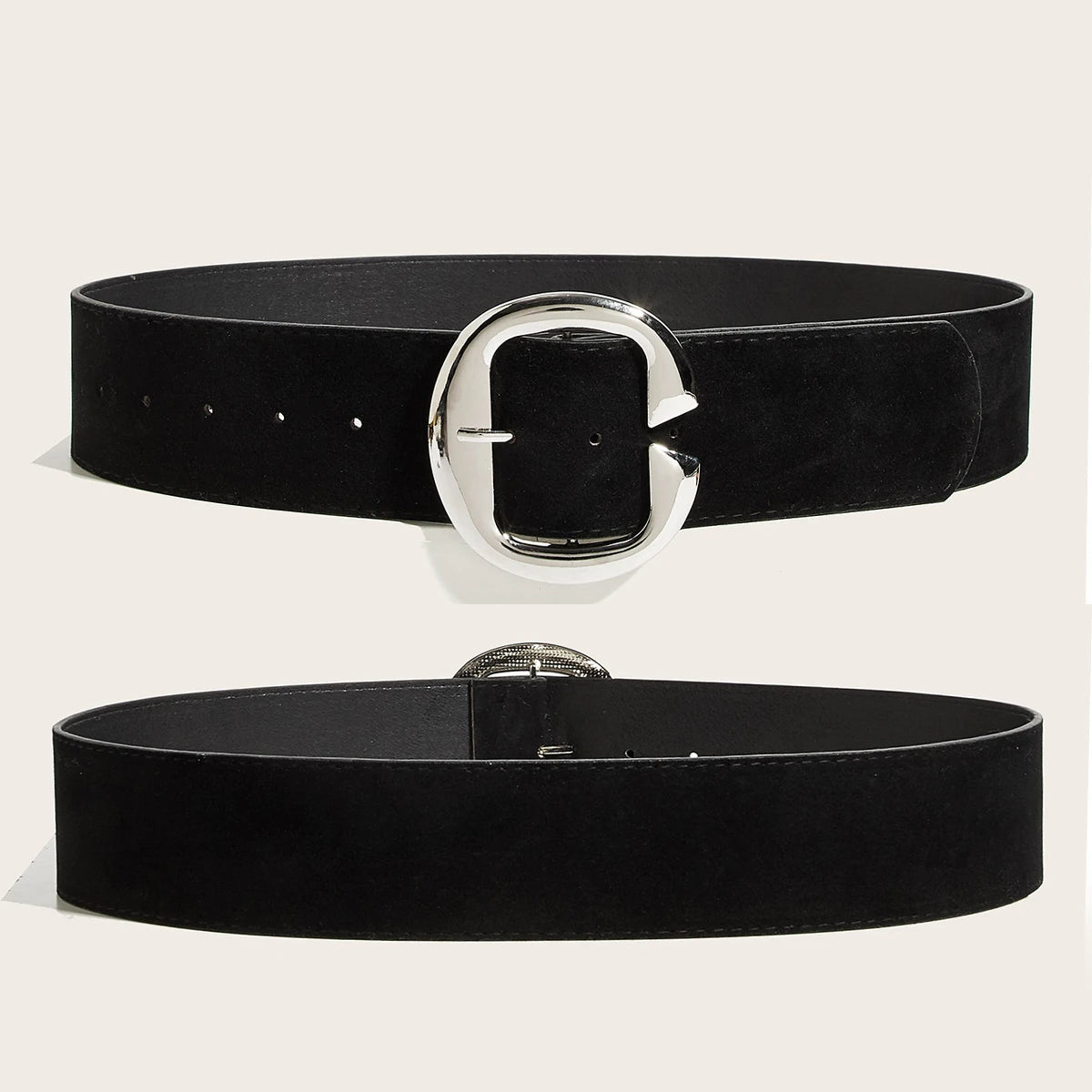 Retro Melange Velvet Wide Belt For Women High-End Luxury Accessory Corset Belt For Dress Coat Jeans Versatile Belt For Winter
