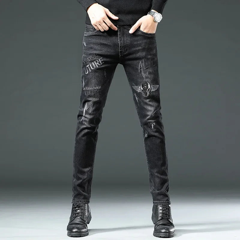 PENDRA Slim Long Korean Pants