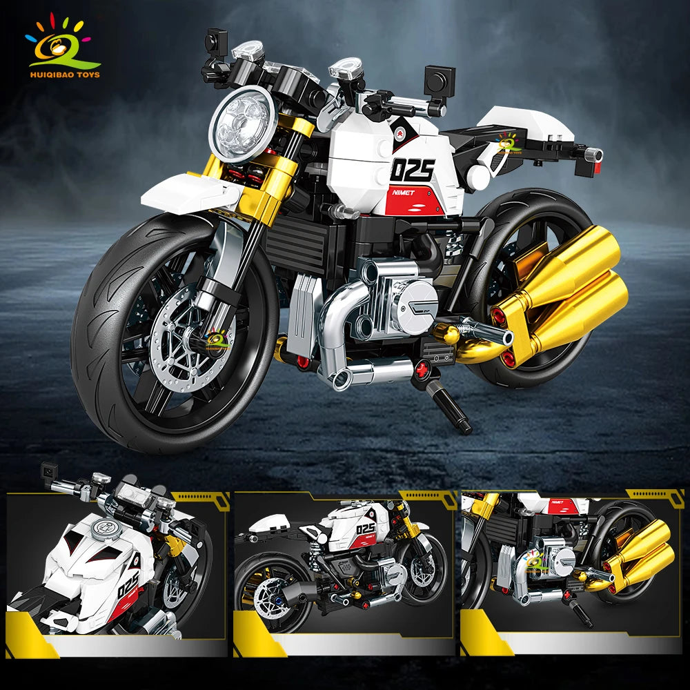 PENDRA Motorbike Moto Racer Building Set