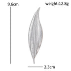 PENDRA Folielle Elegant Leaf Brooch