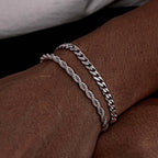 PENDRA Cuban Black Bracelet