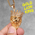 PENDRA Lion King Animal Steel Necklace