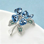 PENDRA Crystelle Crystal Flower Brooch