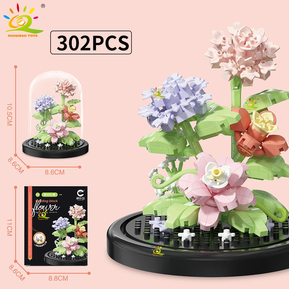 PENDRA Eternal Bouquet Micro Building Set