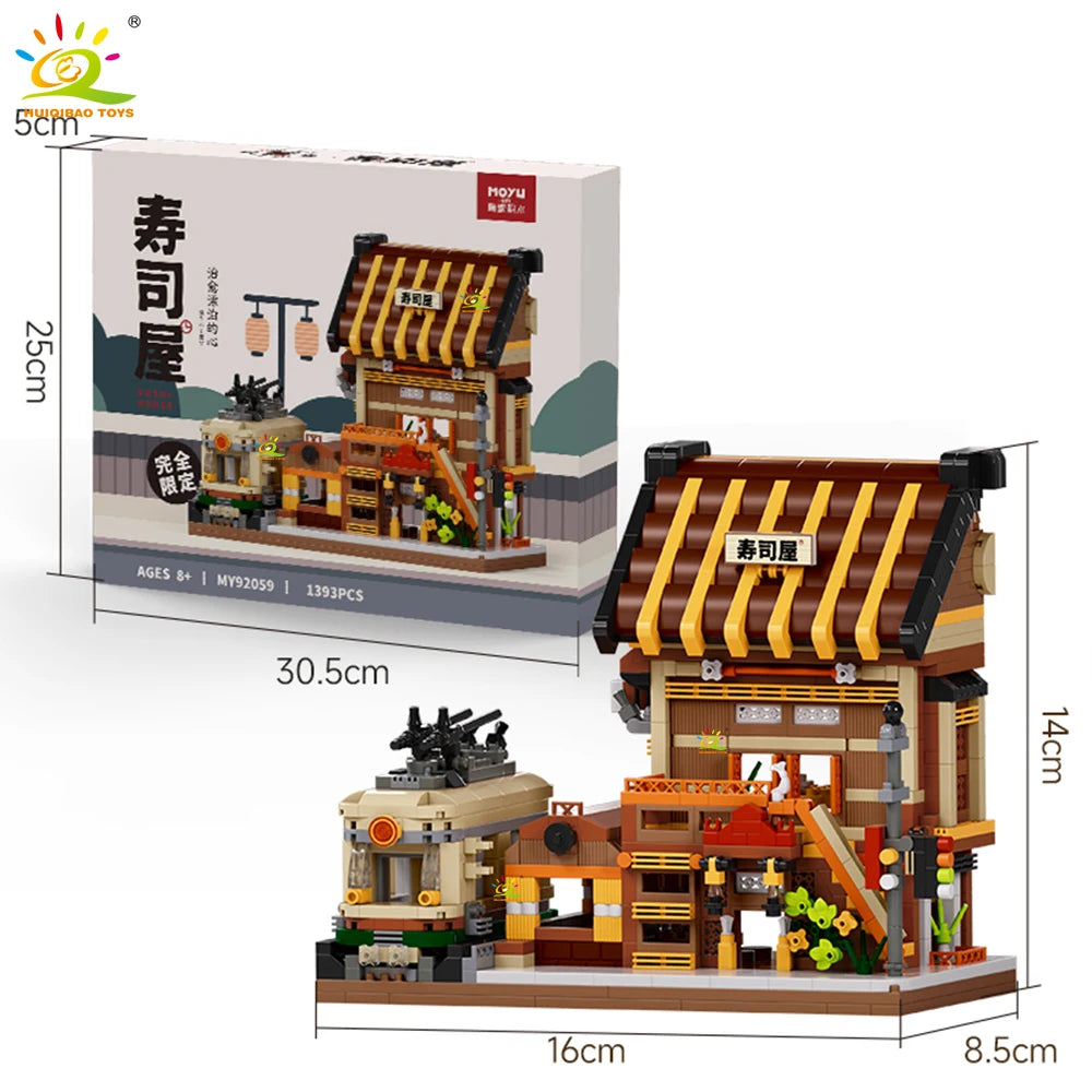 PENDRA Japan Sushi Micro Building Set