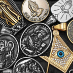 Virgin Mary Guadalupe Angel Cross Stainless Steel Men Necklaces Pendant Chain Amulet For Women Fashion Jewelry Gifts Wholesale