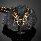 PENDRA Dragon Black Necklace