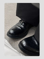 PENDRA Leather Youth Catwalk Shoes