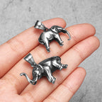 PENDRA Elephant Animal Steel Necklace
