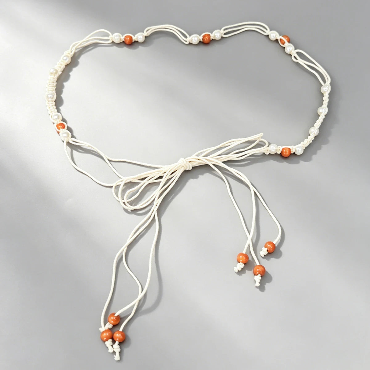 PENDRA Celesia Floral Luxury Waist Chain Belt