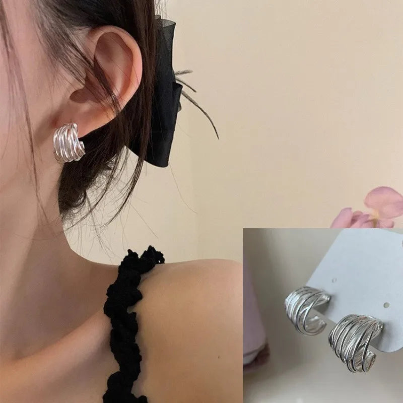 PENDRA Sterling Silver 5 Earrings