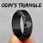 PENDRA Vikings Runes Boyfriend Steel Ring