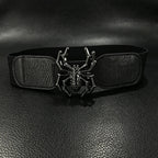 PENDRA Irisene Black Gothic Elastic Corset Belt