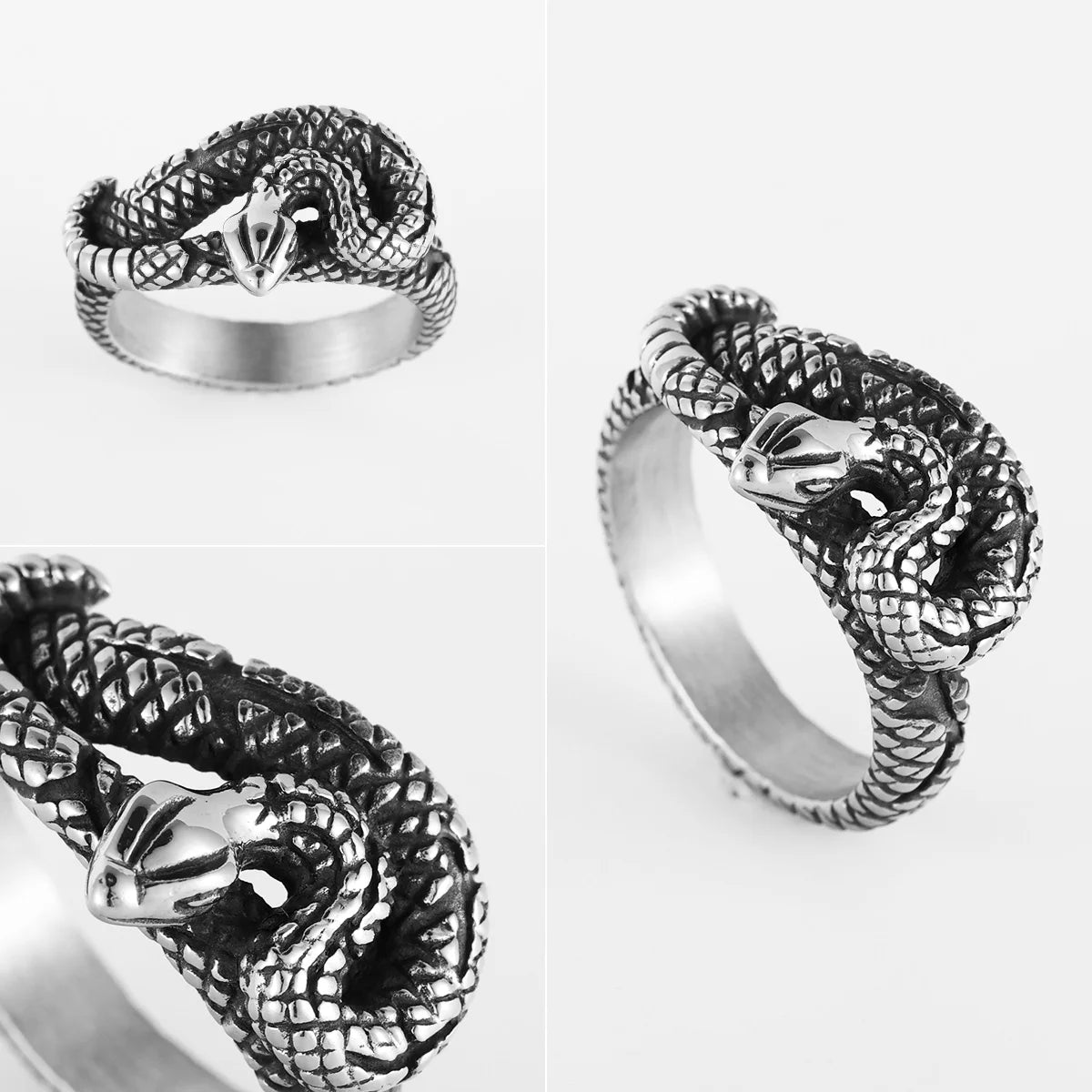 PENDRA Biker Steel Ring