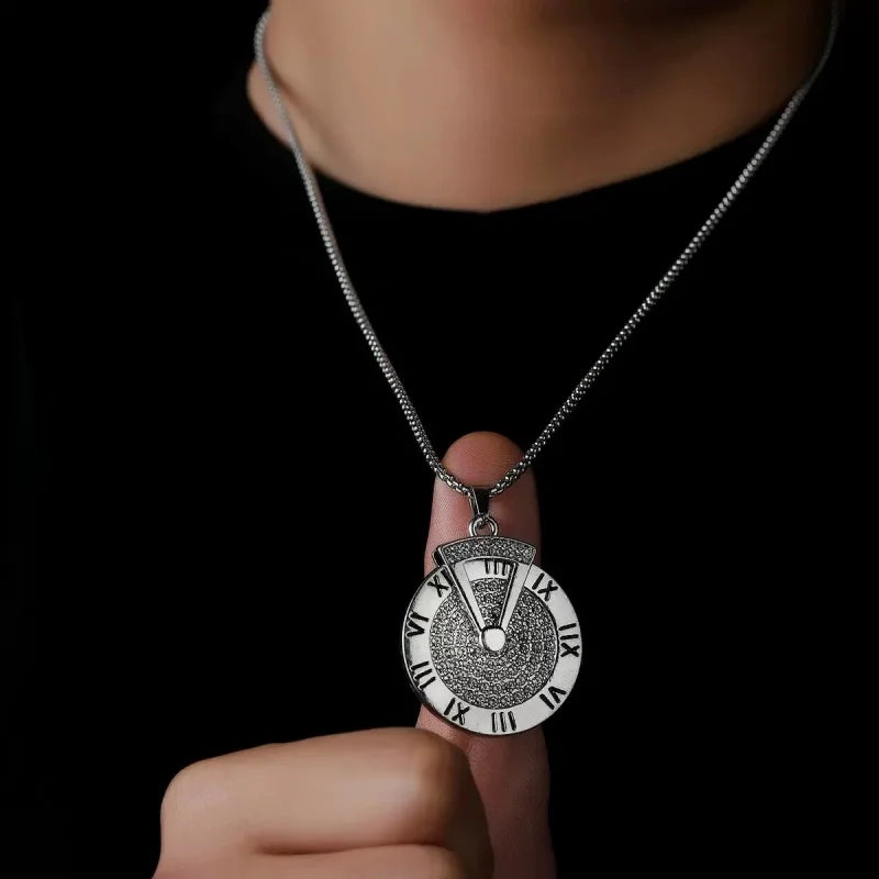 PENDRA Romansteel European Roman Numeral Pendant
