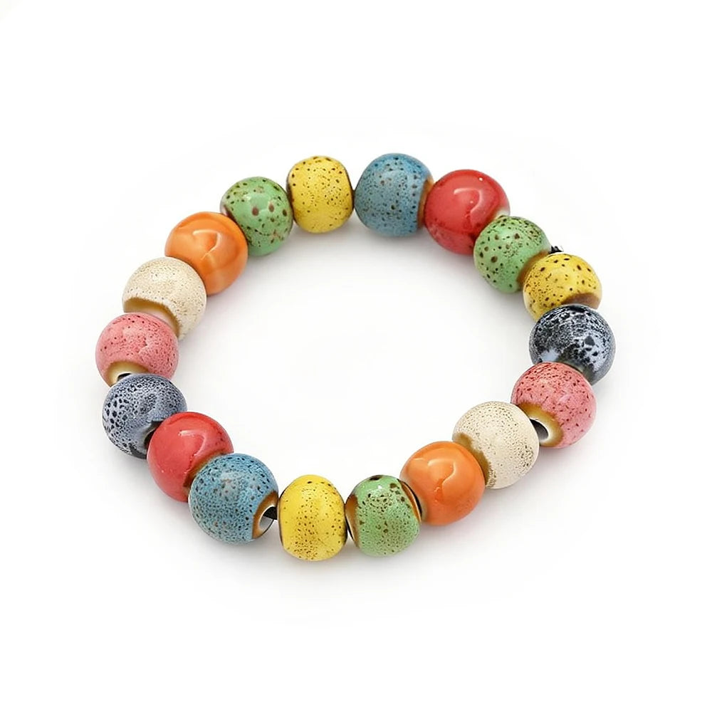 PENDRA Ceramicbead Bohemian Beaded Bracelet
