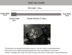 PENDRA Lunayne Metal Rivet Studded Gothic Belt