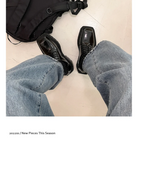 PENDRA Leather Platform End Shoes