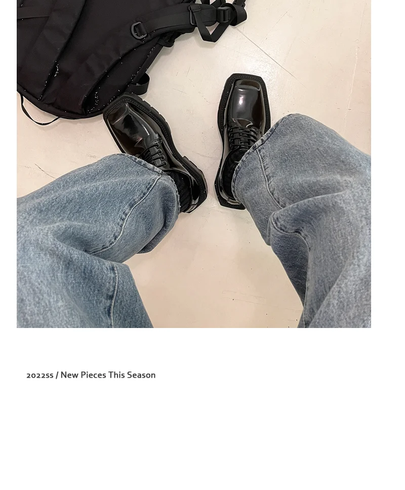 PENDRA Leather Platform End Shoes