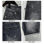 PENDRA Knee Length Black Jeans