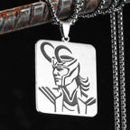 PENDRA Gods Loki Norse Steel Necklace